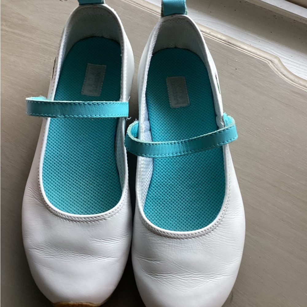White Lacoste Leather Shoes